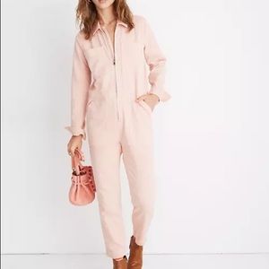 Madewell x Dickies Pink Coverall Jumpsuit